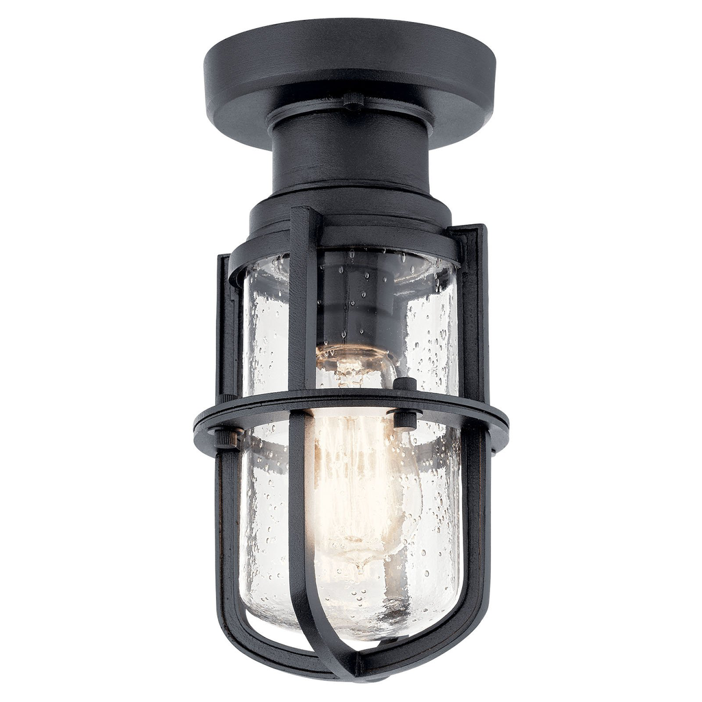 49861BKT - Kichler Lighting Suri Black Flush Mount