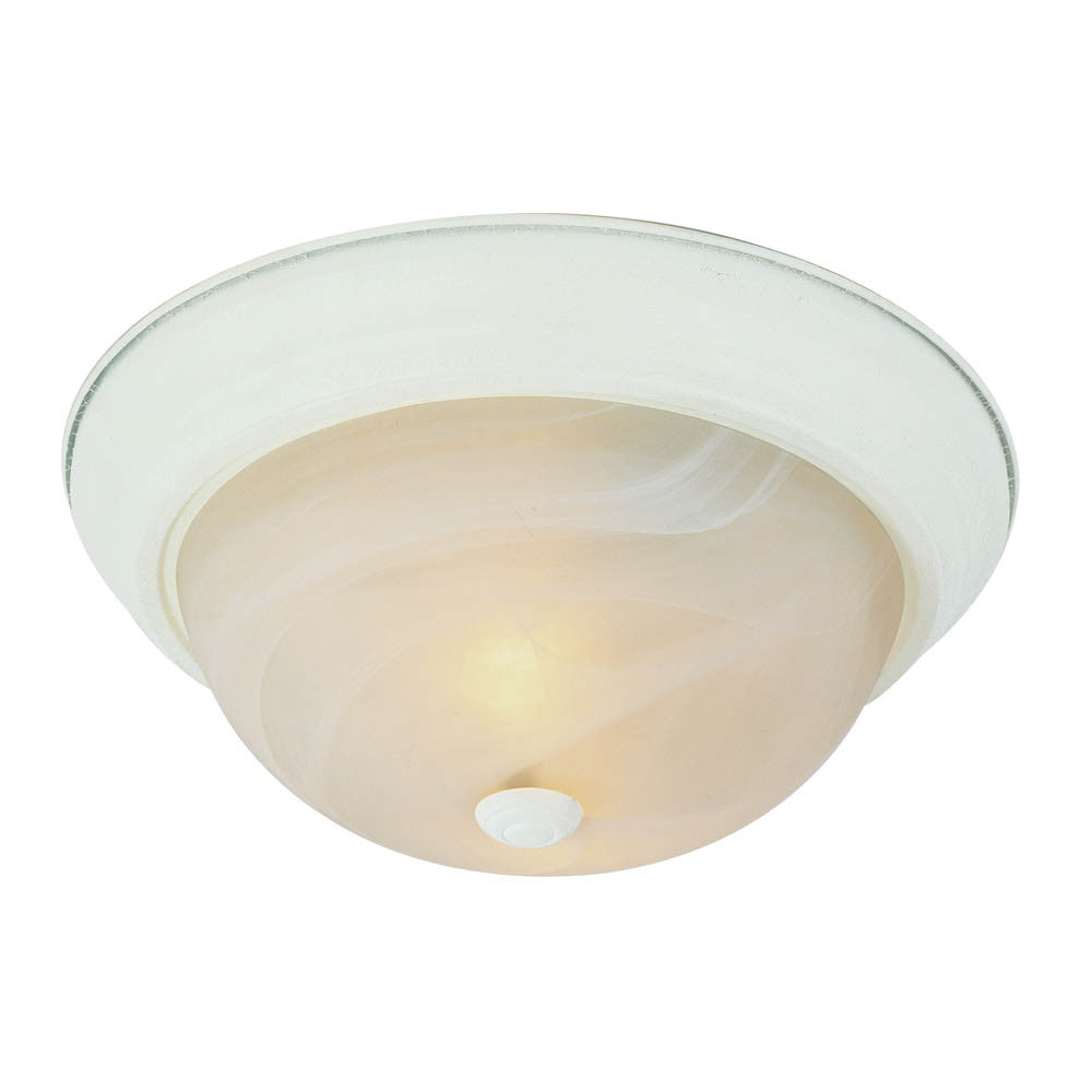 13618 WHT - Antique White 2 Lt. Flush Mount - Trans Globe Lighting - IN STOCK LIGHTING - Flush Mount