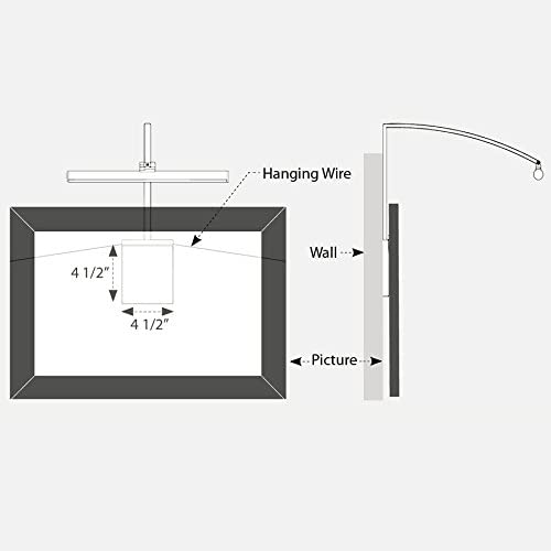 WAC Lighting PL-LED25-27-BK 24 7/8-Inch Hard Wired Vibe Picture Light