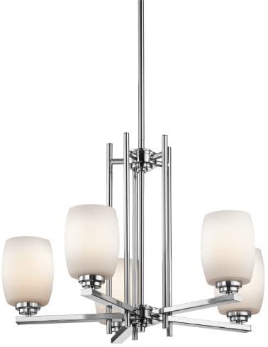 Kichler Lighting 1896CH Eileen 5LT Chandelier, Chrome