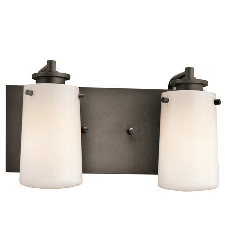 45266OZ - Olde Bronze 2 Lt. Knox Bath Vanity - Kichler - IN STOCK LIGHTING - Vanities