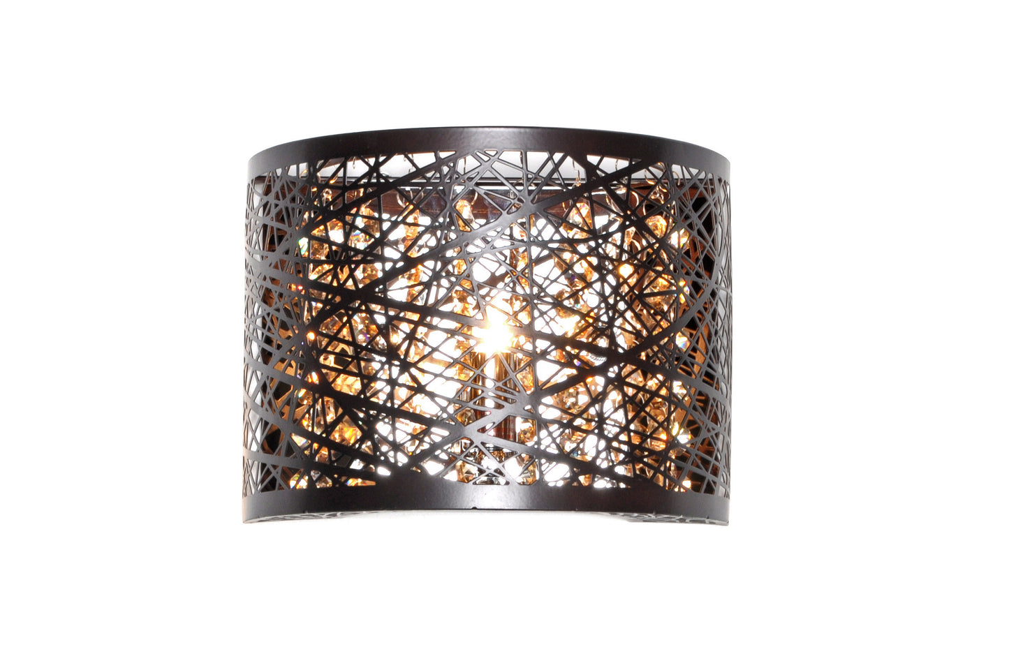 ET2 E21302-10BZBUL Inca 1-Light Wall Sconce W/Led Bulb