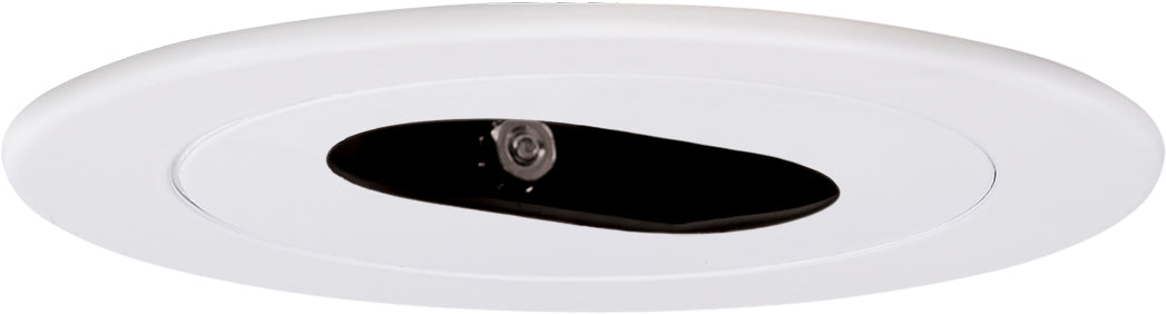 ELCO Lighting EL1420W 4" Adjustable Slot Spinnable Aperture Trim, White