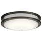 10769OZLED - Kichler Avon Led Flush Mount Olde Bronze