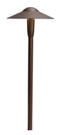 15810AZT30R - Kichler Led Architectural Bronze Dome Path Light