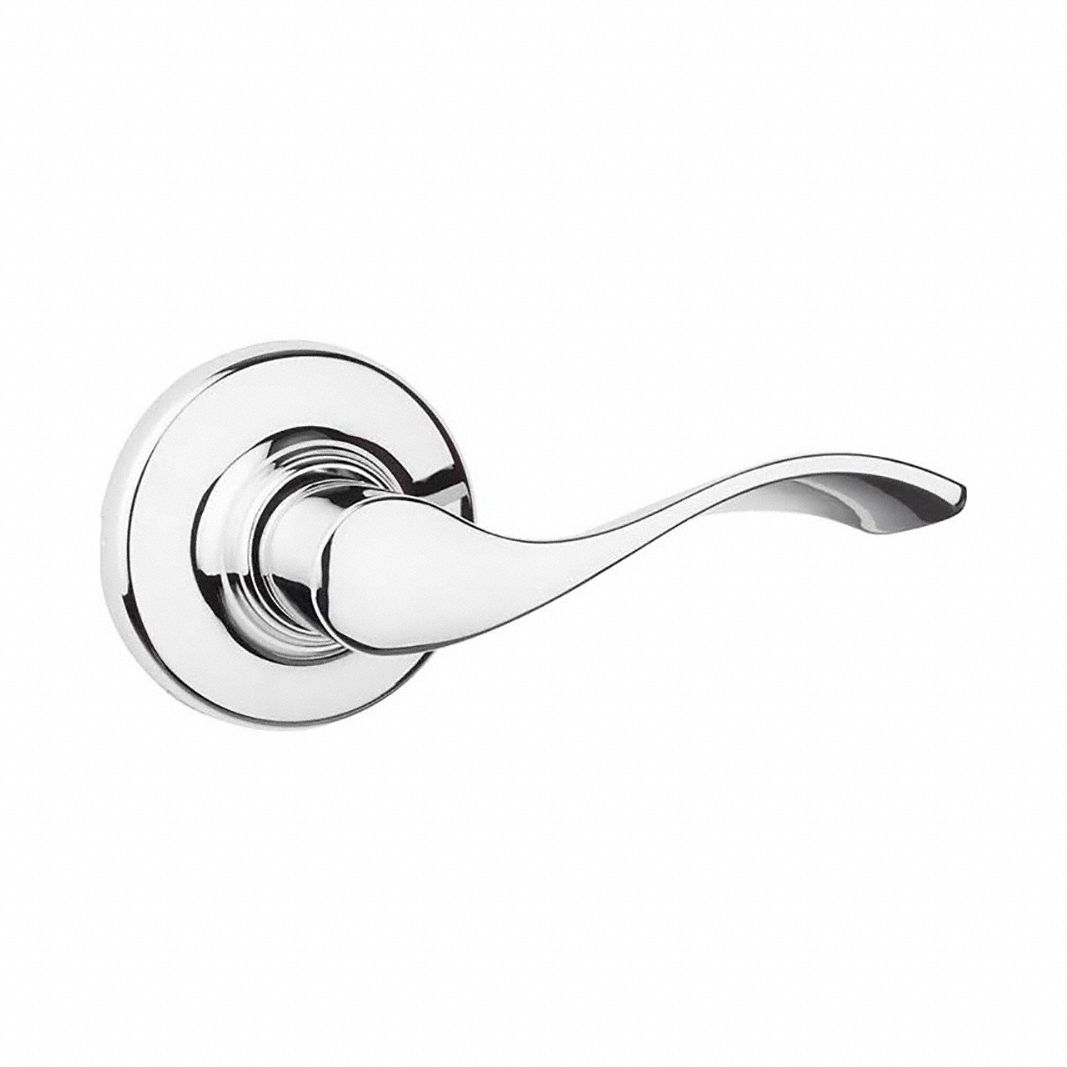 200BL-26 - Kwikset Balboa Polished Chrome Door Lever Passage Door Lock