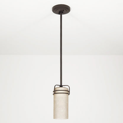 3380OZ - Olde Bronze 1 Light Sombra Mini Pendant