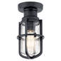 49861BKT - Kichler Lighting Suri Black Flush Mount