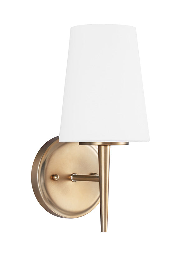 4140401-848 - SeaGull Driscoll Satin Brass Wall Sconce