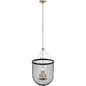 42376BK - Kichler Lighting Byatt Black 6 Light Cage Pendant