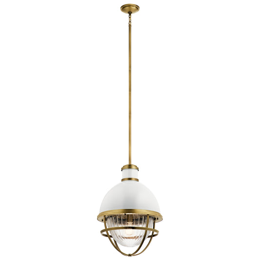43012NBR - Kichler Lighting Tollis Natural Brass Pendant