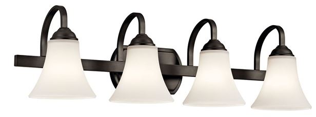 45514OZ - Kichler Lighting Keiran Bronze Vanity Light