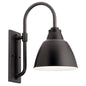 49837BK - Kichler Lighting Pellinord Black Outdoor Wall Light