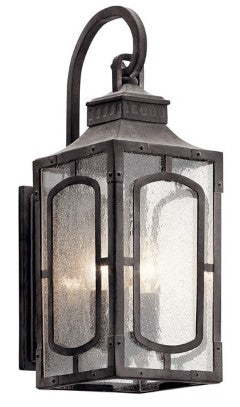 49930WZC - Kichler Lighting Bay Village Weathered Zinc Wall Lantern
