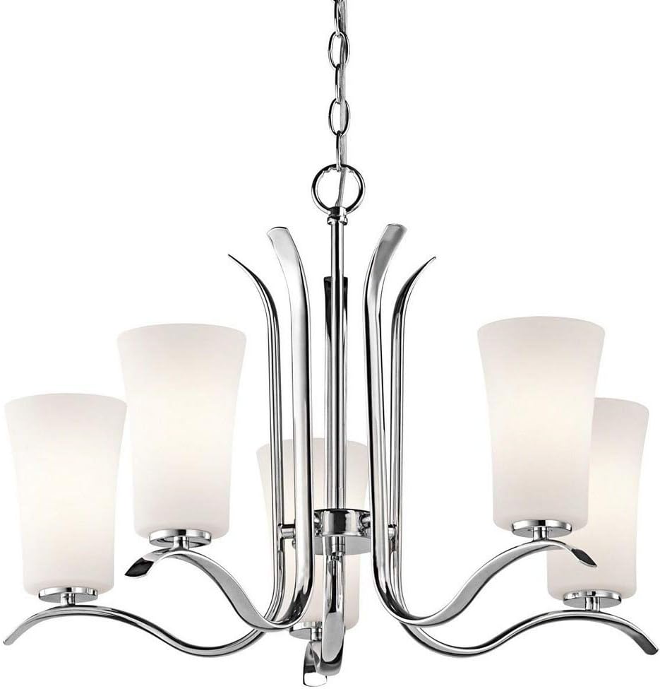 43074CH - Kichler Lighting Armida Chrome 5 Light Chandelier