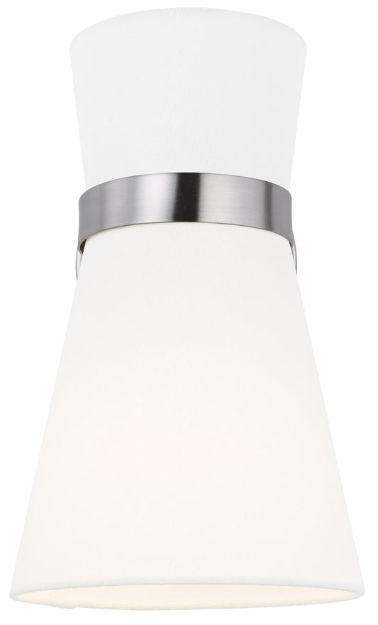4190501-962 - SeaGull Clark Brushed Nickel Wall Sconce
