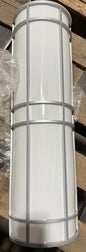 DL-CAM24X8-BN-217ER-WMT  - Brushed Nickel Partial Circle Wall Sconce