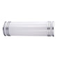 FL2106D-B-3000K 120-277V 48W 3000K 48.5" x 5.5" x 4.0" Silver finish