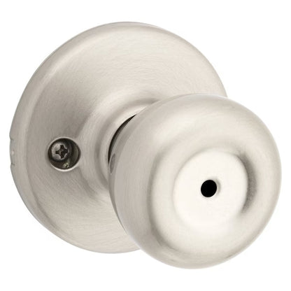 300T-15 - Kwikset Tylo Satin Nickel Privacy Door Knob with Lock