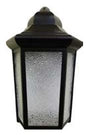 Divine Lighting DL-1204-RT-S13GU24-41-FA 1 Light Exterior Wall Sconce, Rust