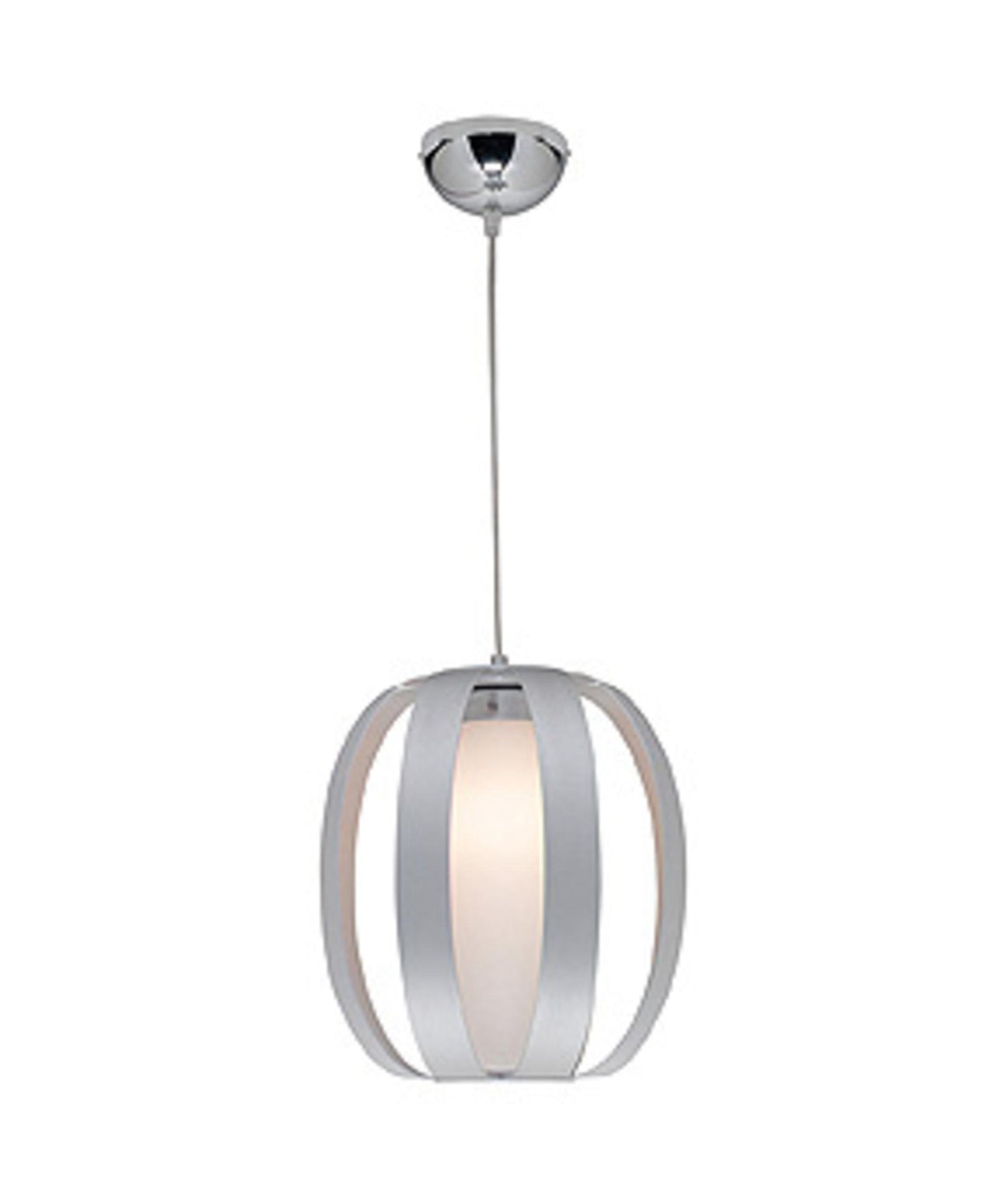 C23425ALUOPLEN1118BS -  Helix Pendant in Aluminum Finish