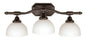 2523 ROB - Rubbed Oil Bronze 3 Lt. Bull Nosed Bath Vanity - Trans Globe Lighting - IN STOCK LIGHTING - Vanities