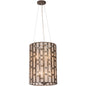 Varaluz Lighting 255F06NB Harlowe 14 inch Pendant, New Bronze
