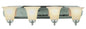 3504 PC - Polished Chrome 4 Lt. Morgan House Bath Vanity - Trans Globe Lighting - IN STOCK LIGHTING - Vanities