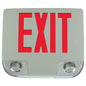 Exitronix 400C-2-WW Die-Cast Aluminum LED Exit Combo