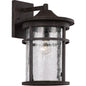 Trans Globe Lighting 40381 RT Avalon 1 Light 15 inch Outdoor Lantern, Rust