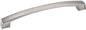 Hardware Resources 549-160SN Merrick 160mm Center to Center Cabinet Pull, SN