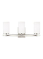 Sea Gull 4424603EN3-962 Alturas 3 Light 22 inch Bath Vanity, Brushed Nickel
