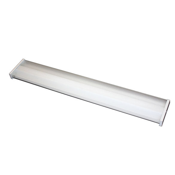 Divine Lighting DL4810-WH-232EH-CP-EM-DISC 4' Two Light Wraparound Fixture