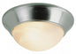 57700 BN - Brushed Nickel 2 Lt. 131 Flush Mount - Trans Globe Lighting - IN STOCK LIGHTING - Flush Mount