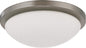 60-2941 - Brushed Nickel 1 Lt. Flush Mount - Nuvo Lighting - IN STOCK LIGHTING - Flush Mount