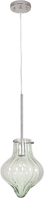 Varaluz Lighting 152M01CH Tusk 1-Light Mini Pendant, Chrome Finish