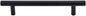 Top Knobs M989 Bar Pulls Collection 5-1/16" Hopewell Steel Bar Pull, Flat Black