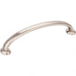 Hardware Resources 650-128SN Hudson 128mm Center to Center Cabinet Pull, Satin Nickel