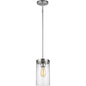 Sea Gull 6590301-05 Zire 1 Light 6 inch Chrome Pendant Light