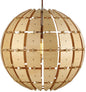 Varaluz 281P01M Wooda Coulda Shoulda 1-Light 15.75"W Pendant, Yellow Birch