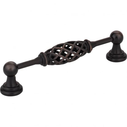 Hardware Resources 749-128B-DBAC Birdcage Tuscany 128mm Center to Center Cabinet Pull