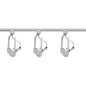 7936WH - White 4' 3 Head Track Pack Light