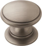 Amerock BP53012AS Allison Value 1-1/4 (32 mm) Diameter Antique Silver Cabinet Knob