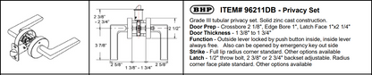 Better Home Products 96211DB Baker Beach Level, Dark Bronze