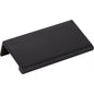 Hardware Resources A500-3MB Edgefield 3" Cabinet Tab Pull, Matte Black