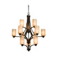 Artcraft AC1312OB Parkdale 12 Light Chandelier, Oil Rubbed Bronze
