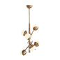 Arteriors Home 89444 Linkka 6 Light Chandelier, Brass