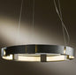 138585-07-CTO - Aura Dark Smoke 6 Light Pendant