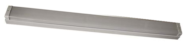 Divine Lighting DL-4805LD-WH-LED40-40EM12MOT 4' LED Linear Square Fixture