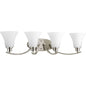 P2003-09 - Brush Nickel 4Lt Joy Bath Vanity